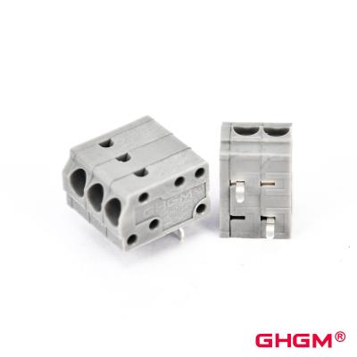 GH0744 ohne Taster, Rastermaß 3,5 mm, 7A, Hochstrom, Klemmenleiste für Leiterplattenmontage Elektronische Komponenten Elektronisches Hobby-Kit, Leiterplattenklemme