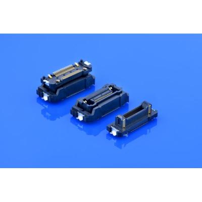 Lieferant von Board-to-Board-Steckverbindern mit hoher Dichte, Rastermaß 0,8 mm, Steckhöhe 5,0 mm, ersetzt TE AMP
