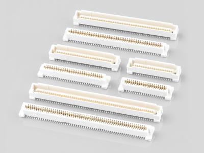 Lieferant von Board-to-Board-Steckverbindern mit hoher Dichte, Rastermaß 0,8 mm, Steckhöhe 5,0 mm, ersetzt TE AMP
